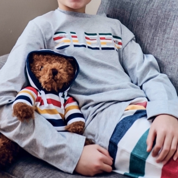 Hudson's Bay Company Other - Hudsons Bay, HBC Stripes GREY long Sleeve T-shirt, MENS Small 2017